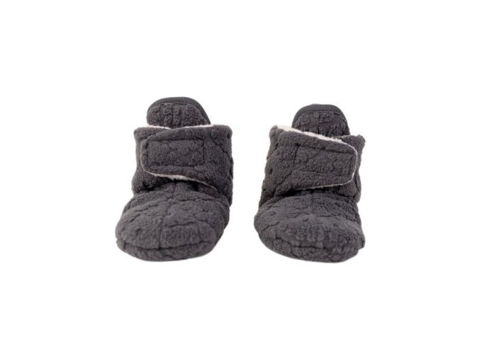 LODGER Slipper Folklore Fleece Pigeon 6 - 12 měsíců