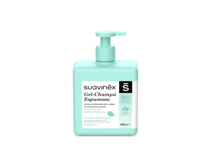 SUAVINEX | Penový gél - šampón - 500 ml