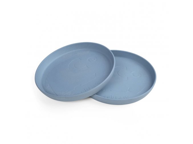 MUMS, plates, powder blue