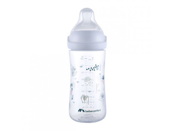 Dojčenská fľaša Emotion Physio 270ml 0-12m + White