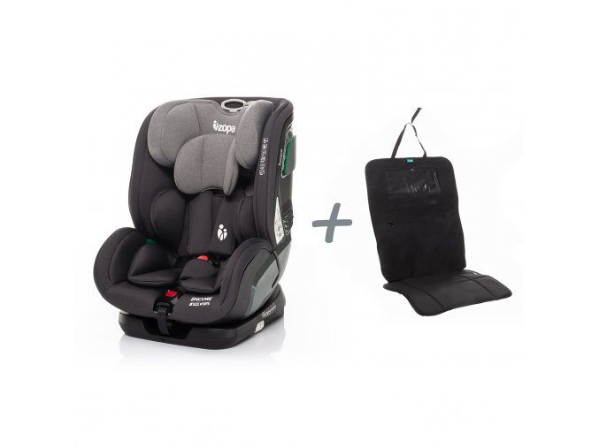 Autosedačka Encore i-Size + darček Ochrana sedadlá s vreckom na tablet v hodnote 26,30€, Grey