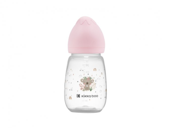 Dojčenská fľaša 260ml 3m+ Savanna Pink