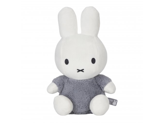 Králíček Miffy Fluffy Blue 25 cm