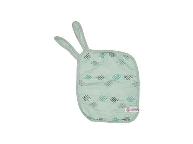 LODGER Snuggler Muslin Knot Xandu Silt Green