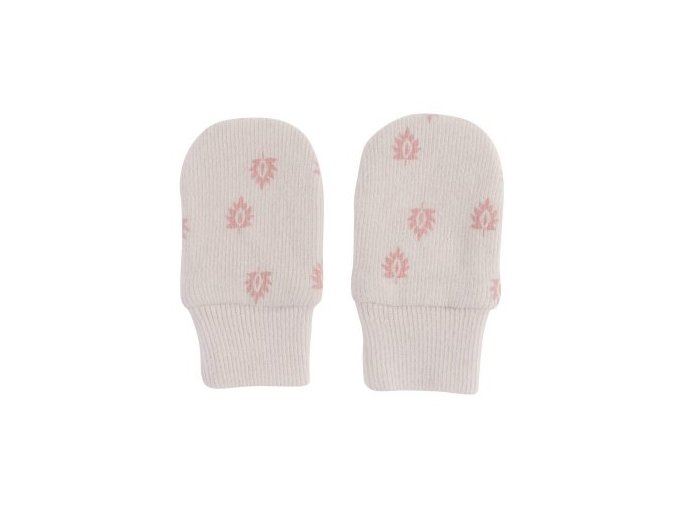 LODGER Mittens Print Rib Tan