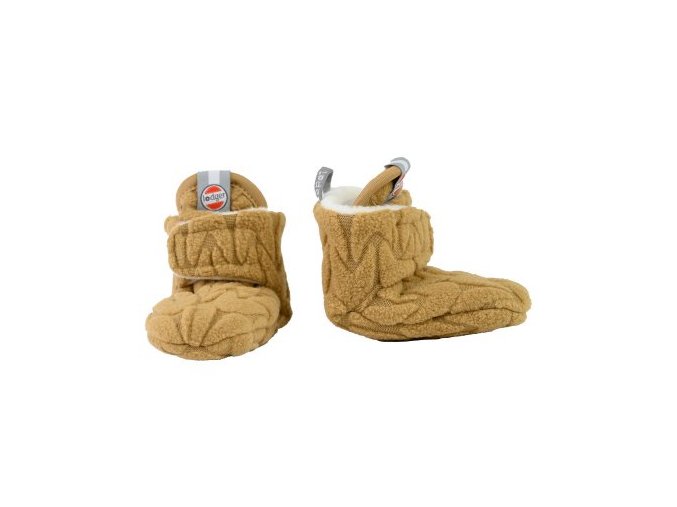 LODGER Slipper Fleece Empire Dark Honey 0 - 3 měsíce