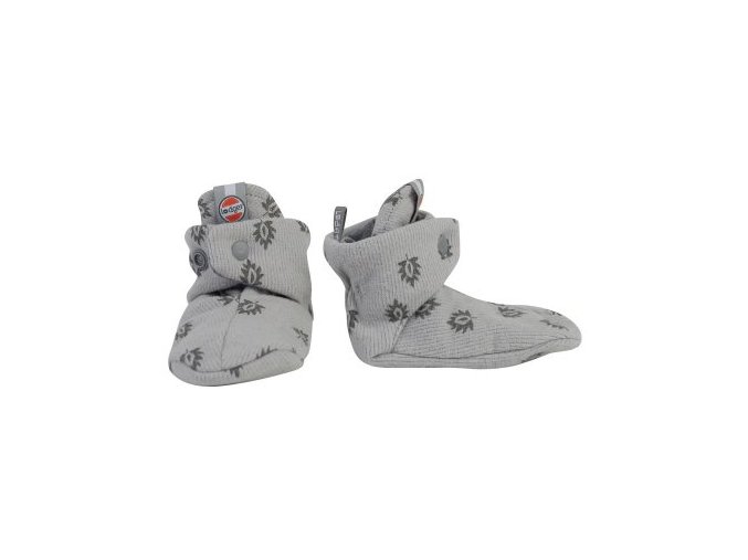 LODGER Slipper Print Rib Sharkskin 6 - 12 měsíců
