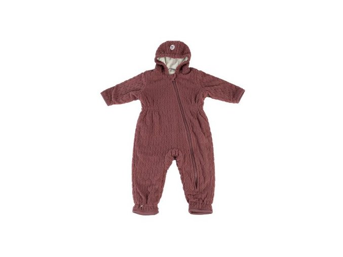 LODGER Skier Empire Fleece Rosewood 6-12 měsíců