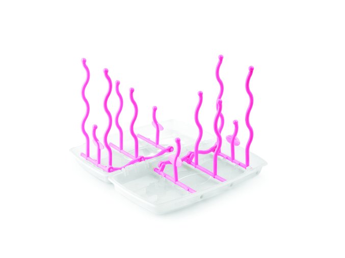 Skladací stojan na fľaše, Pink