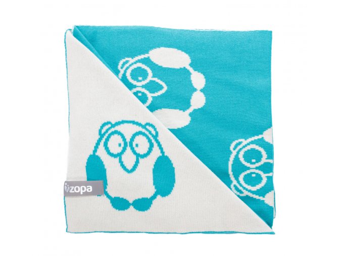 Zopa detská deka Little Owl Varianta: mint