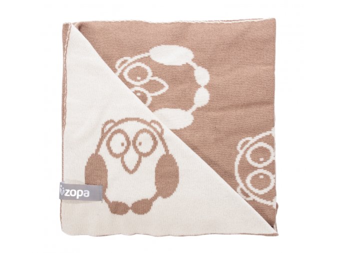 Zopa detská deka Little Owl Varianta: savana