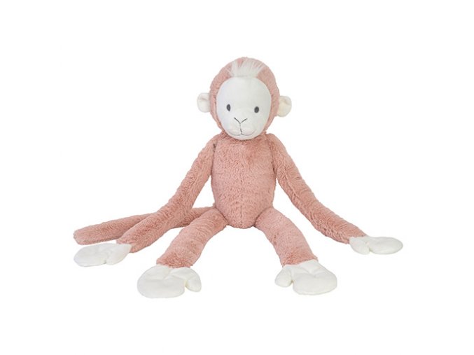 HAPPY HORSE | Opička Peach no.3 - ružová veľkosť: 43 cm
