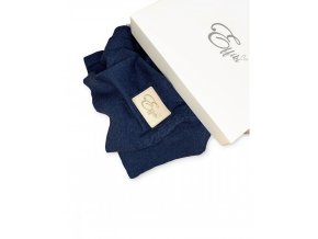 Effiki Deka z organickej bavlny 80x100cm Varianta: jeans blue
