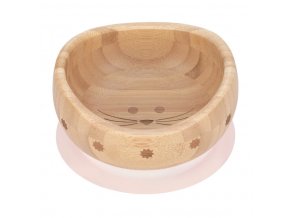 Bowl Bamboo Wood Little Chums mouse