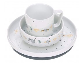 Dish Set Porcelain Garden Explorer boys