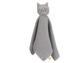 Knitted Baby Comforter Little Chums detský maznáčik Varianta: Cat