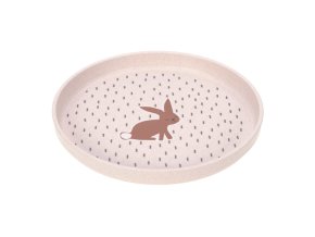 Plate PP/Cellulose Little Forest rabbit