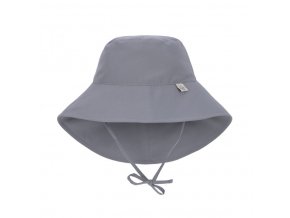 Sun Protection Long Neck Hat grey 19-36 mo.