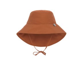 Sun Protection Long Neck Hat rust 19-36 mo.