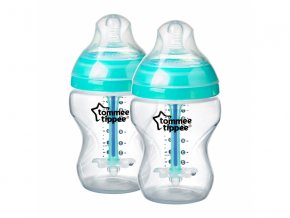 Tommee Tippee Dojčenská fľaša C2N ANTI-COLIC 2ks, 150ml a 260ml Varianta: Dojčenská fľaša C2N ANTI-COLIC, 2ks 260ml, 0m+