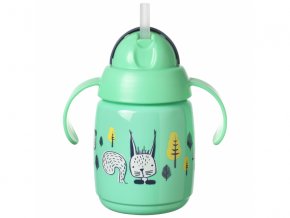 Tommee Tippee Netečúci hrnček Superstar so slamkou 300ml 6m+ Varianta: Green