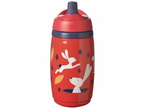 Tommee Tippee Netečúci športový termohrnček Superstar 266ml 12m+ Varianta: Red