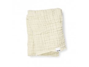 Mušelínová deka Crinkled blanket Elodie Details - Vanilla White