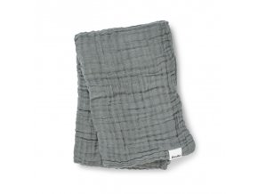 Mušelínová deka Crinkled blanket Elodie Details - Deco Turquoise