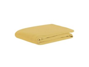 ODENWÄLDER prostěradlo UNI bavlna Mustard