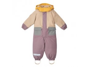 LEOKID Zimní kombinéza Color Block Aster Sand vel. 18 - 24 měsíců (vel. 86)