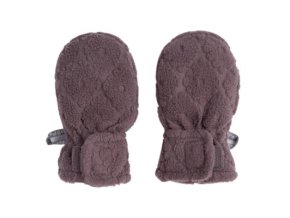 LODGER Mittens Folklore Fleece Mauve 0 - 12 měsíců