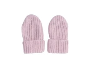 LODGER Mittens Folklore Merino Wool Tan 0 - 12 měsíců