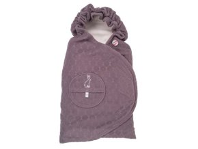 LODGER Wrapper Folklore Fleece Mauve