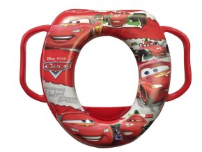 Mekký adaptér na WC "Cars", Červená