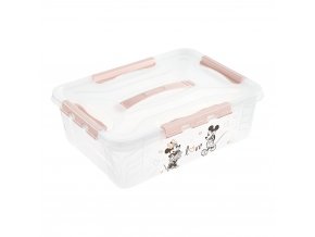 Domácí úložný box "Minnie", Růžová L