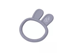 Kousátko silikon, Gray Bunny