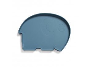 Silicone plate, Fanto, vintage blue