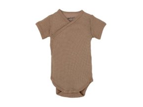LODGER Romper Short Sleeves Ciumbelle Beige vel. 80