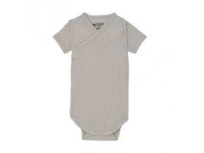 LODGER Romper SS Seersucker Steel 56