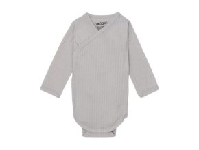 LODGER Romper LS Seersucker Steel 56