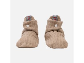 LODGER Slipper Seersucker Beige 3 - 6 měsíců