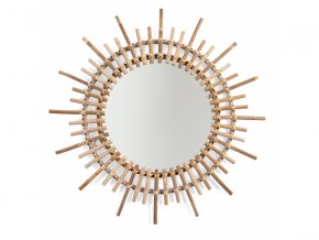 Zrkadlo ratanové guľaté 60 cm