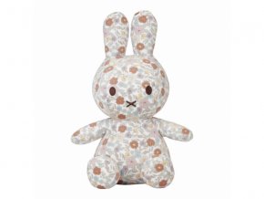 Králiček Miffy textílny Vintage Kvety 35 cm