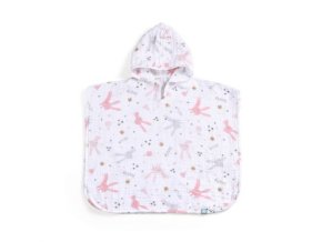 FUNNABABY Pončo Rabbit Pink 50 cm