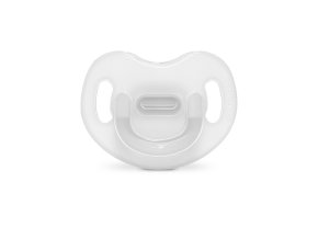 SUAVINEX | Cumlík anatomický SILIKÓN 0-6 m SX PRO - COLOUR ESSENCE - biele