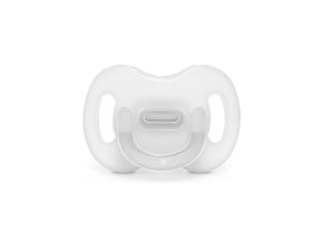 SUAVINEX | CUMLÍK fyziologický SILIKON 0-6m SX PRO - COLOUR ESSENCE - biele