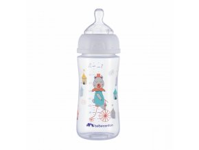 Dojčenská fľaša Emotion 270ml 0-12m White