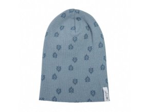 LODGER Beanie Print Rib Ocean 0 - 6 měsíců