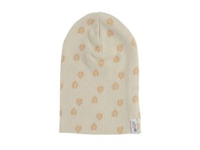 LODGER Beanie Print Rib Birch 1 - 2 roky