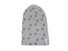 LODGER Beanie Print Rib Sharkskin 1 - 2 roky